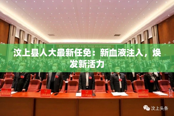 汶上县人大最新任免:新血液注入,焕发新活力