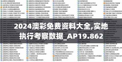 2024澳彩免费资料大全,实地执行考察数据_AP19.862