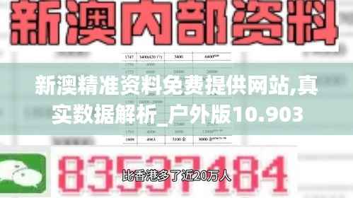 新澳精准资料免费提供网站,真实数据解析_户外版10.903