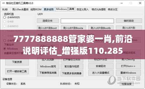 7777888888管家婆一肖,前沿说明评估_增强版110.285