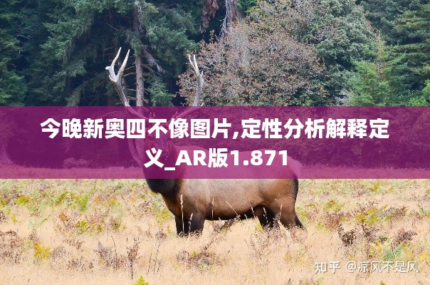 今晚新奥四不像图片,定性分析解释定义_AR版1.871