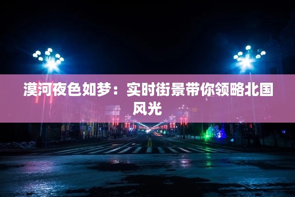 漠河夜色如梦:实时街景带你领略北国风光