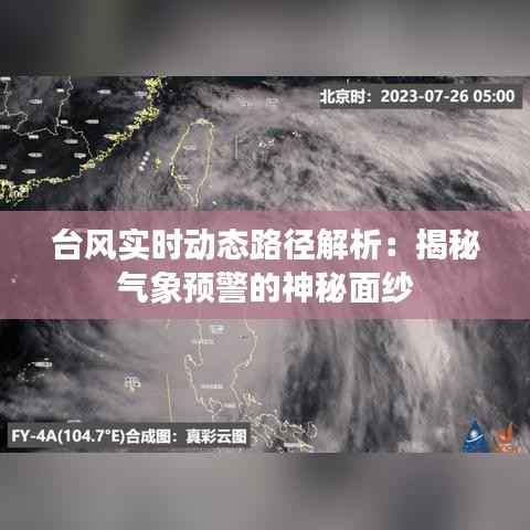 台风实时动态路径解析：揭秘气象预警的神秘面纱