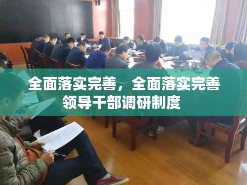 全面落实完善,全面落实完善领导干部调研制度
