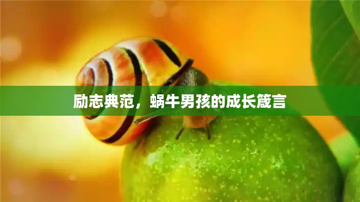 励志典范,蜗牛男孩的成长箴言