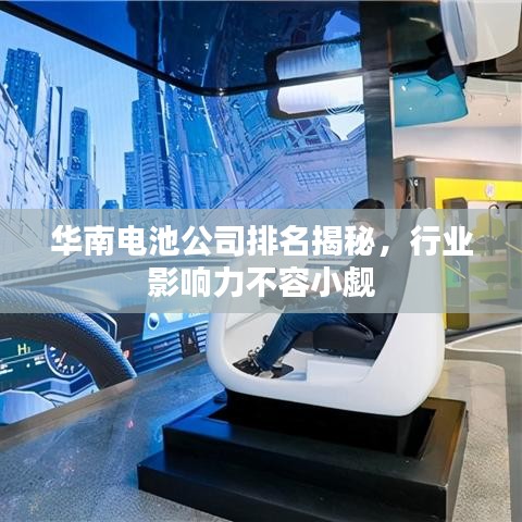 华南电池公司排名揭秘,行业影响力不容小觑