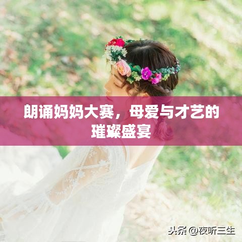 朗诵妈妈大赛,母爱与才艺的璀璨盛宴