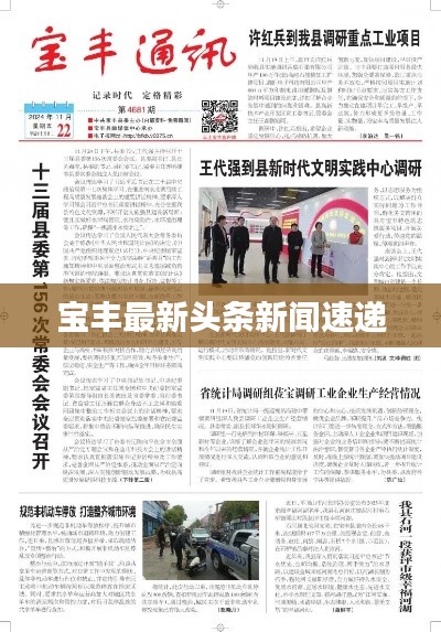 宝丰最新头条新闻速递